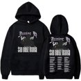 thumbnail image 2 of Sudadera con capucha de la gira Sad Boyz Mania Tour 2024 de Junior H, para hombre y mujer, unisex, informal, de manga larga, ropa de calle, 2 of 5