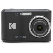 Kodak FZ45BK PIXPRO FZ45 16MP Digital Camera, Black Bundle with Lexar 32GB 800x UHS-I SDHC Memory