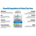 thumbnail image 2 of Liver Detox & Repair Formula - 22 Herbs Support Supplement: Milk Thistle Extract, Silymarin, N-Acetyl Cysteine, Beet, Artichoke, Dandelion, Chicory Root. 60 capsules 30 day supply, 2 of 5