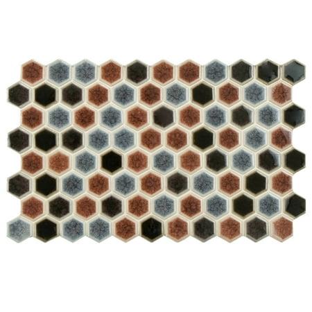SomerTile 5.5" x 9" Paganini Bruno Porcelain Floor and Wall Tile (4 Tiles/ 1.36 sqft.)