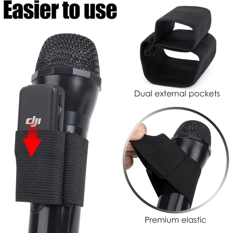 Funda De Silicona Para Micrófono DJI Mic 2 Transmisor - 2 Unidades, Protección Contra Golpes Y Raspaduras, Color Blanco