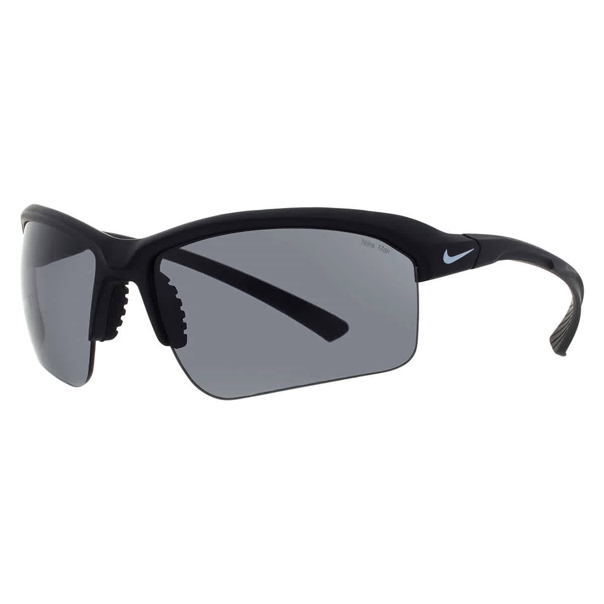 Nike Rabid Men's Black Slim Temple Sport Wrap Sunglasses - EV1131