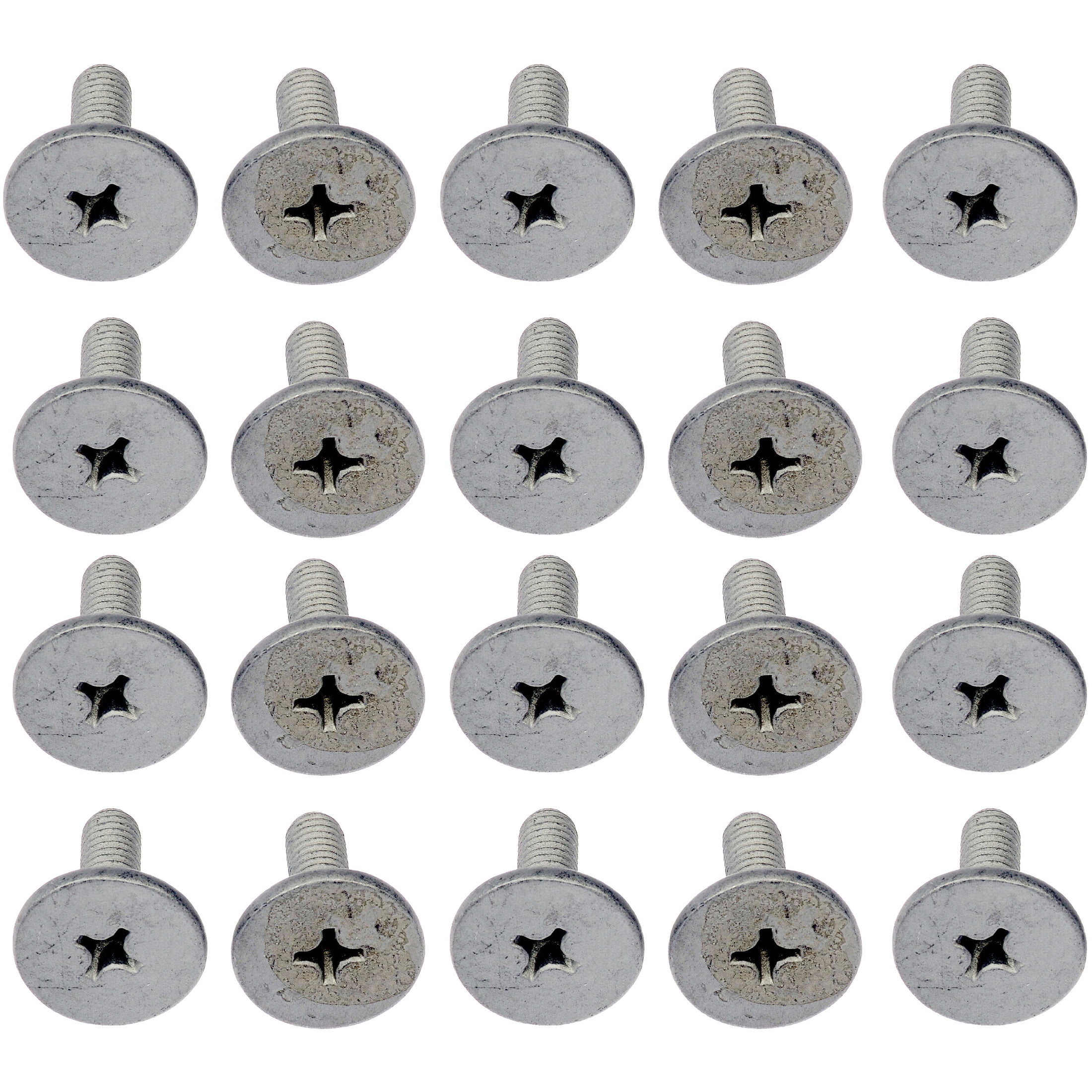 Dorman 700-099 Splash Shield Bolt - Phillips Drive - M6-1.0 X 14.75Mm Silver (Pack of 20)