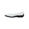 thumbnail image 3 of FLATS BALERINA CASUAL JULIO DE MUCHA MUJER DAMA BLANCO PIEL 903 LEON 903p, 3 of 3