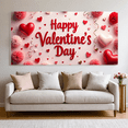 thumbnail image 5 of LUUFILx Happy Valentine's Day Backdrop Banner Photography Props Party Supplies Background Decoration Decors Love Event Romantic Celebration, 5 of 8