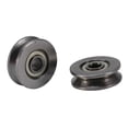 thumbnail image 4 of V Groove Pulley, Carbon Steel Ball Bearing, For Rail Track Linear Motion System, 4 of 7