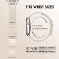 thumbnail image 4 of Correa de piel magnética XINGYAS para Apple Watch, 4 of 9