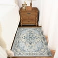 thumbnail image 5 of Jamfeel Washable Entry Rug Floral Print Washable Carpet 2x3 Small Rugs Entryway Kitchen Bedroom, Beige, 5 of 5