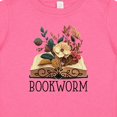 thumbnail image 4 of Inktastic Bookworm Book Lover Reading Quote Girls Baby T-Shirt, 4 of 5