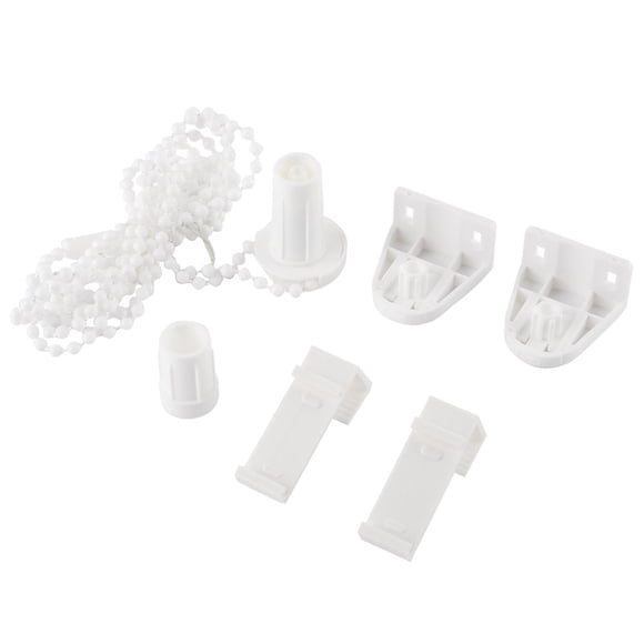 NIMOA VOLET Roulant Montage - Ombre d'Habillage Support Côté Poulie Chaîne Traitements de Fenêtre Kit de Fixation, 17mm