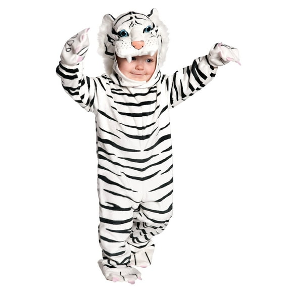 UNDERWRAPS Baby's Tiger Jumpsuit Costume - Cute Costume for Kids, Cosplay Outfits for Dress Up, Halloween Party Outfits