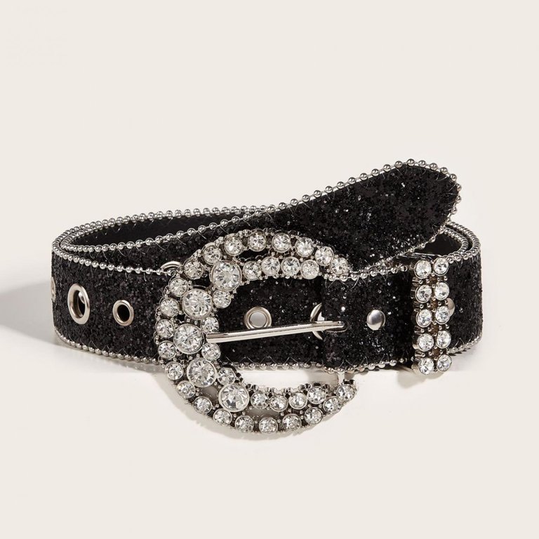 Rhinestone Belt Bling for Women for Jeans Dress Western  display picture 3