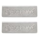 thumbnail image 3 of Señal de acero inoxidable de metal de 2 piezas reservado letreros de mesa reservados de doble Cara para restaurantes bar café hotel, 3 of 7