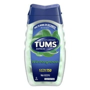 TUMS Antacid Chewable Tablets, Extra Strength for Heartburn Relief, Wintergreen, 96 count
