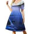 thumbnail image 4 of Vestido de manga corta Kayak vestidos de noche mujer Vestido para embarazadas, 4 of 8