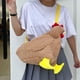thumbnail image 3 of Bolso de hombro de niña , , moda para mujer, bolsos Vintage, bolso de peluche de pollo de dibujos Macarena Bolso de felpa, 3 of 8