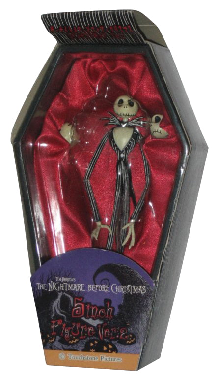 The Nightmare Before Christmas Tin Coffin & Figure Jack Disney Japan