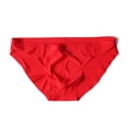 thumbnail image 2 of Ropa interior sin costuras para hombre, ropa interior sexy de seda helada, pantalones transpirables de cintura baja para jóvenes, 2 of 4
