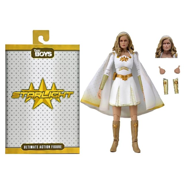 Figura de acción UlOscar Presidencia a The Boys, Starlight & Elander areas, modelo coleccionable, juguetes de regalo de Navidad, 18cm zhangmengya LED