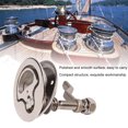 thumbnail image 4 of LLC Boat Cam Latch 316 Stainless Steel Polished Adjustable Hatch Latch With Back Plate for Marine Ship, 4 of 6