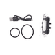thumbnail image 1 of Luz trasera de bicicleta recargable por USB, advertencia de seguridad nocturna, luz trasera LED 918, luz de bicicleta, equipo de conducción, blanco, 1 of 3