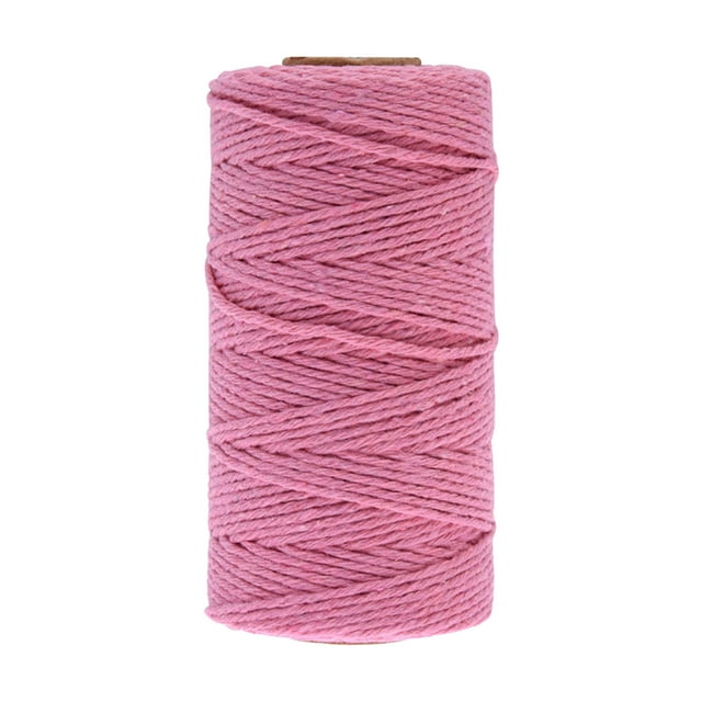 Hearth & Gear 328ft Long Macrame Yarn 2 Mm Thickness In Great Colours (2 Mm (100 M)) Handmade Diy Colored Rope Woven Binding Rope Tapestry Decorative Materials Rope Rope Craft Storage Cabinet
