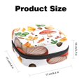 thumbnail image 2 of 1Pc Cute Period Bag Menstrual Cup Pouch, Large Storage Bag Sanitary Purse for Sanitary Napkin Pads, Watercolor Autumn Elements Pattern Pads Organizer for Girls Women, 2 of 6