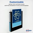 thumbnail image 6 of Avery Heavy Duty View Binder, 1", Blue, Slant Ring, One-Touch, 250 Sheet Capacity, 1 Binder, 6 of 15