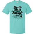 thumbnail image 3 of Inktastic Myrtle Beach is My Happy Place with Palm Trees T-Shirt, 3 of 5