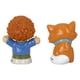 thumbnail image 4 of Paquete de figuras de juguete Mattel F-Price Story Starter con pelo rojo rizado para niño y gato naranja, 4 of 5