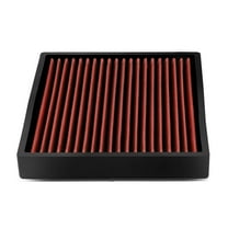DNA Motoring AFCAB-001-RD For 2005-2018 Camry/Corolla/Prius Scion tC/xB ES350/IS250/CT200h Drop-In Panel Cabin Air Filter Red