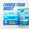 thumbnail image 3 of GYMGUM Energy Caffeine Gum | 50mg Caffeine | Sugar-Free, Keto-Friendly | Energy & Focus Gum with Guarana & L-Theanine (10 Count (pack of 5), Spearmint), 3 of 10