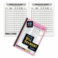thumbnail image 5 of Nallwabiu Pink Bill Organizer Notebook - 48-Month (4-Year) Bill Payment Tracker, 8.3"x11.2" Large Format Budget Book for Long-Term Financial Planning & Tracking, 5 of 7