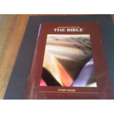 Pre-Owned Introduction to the Bible: Study Guide (Unknown) 0814617077 9780814617076