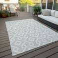 thumbnail image 6 of Addison Rugs Chantille Indoor/Outdoor Transitional Geometric Silver Washable Rectangle Rug, 5' x 7'6", 6 of 6