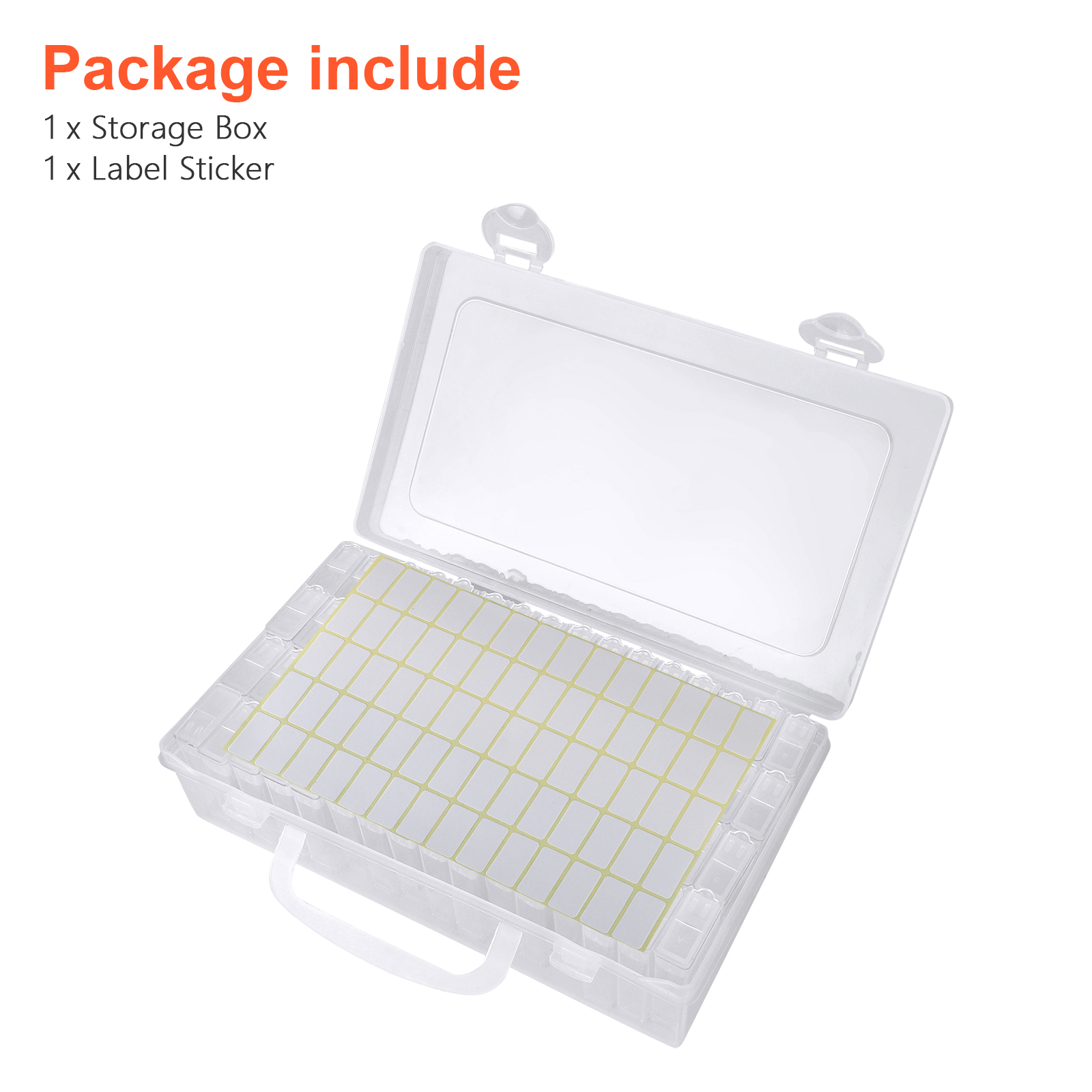 TSV 64-Grid Diamond Painting Storage Organizer Box photo 4