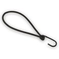 thumbnail image 1 of 25 pieces elastic with hook 20cm tarpaulin expander tensioner with spiral hook loop 200mm 6mm expander loop black, 1 of 2