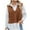 Brown -Top, variant on BVOFAR Cropped Cardigan Sweaters for Women Trendy Crochet Hollow Knit V Neck Cardigans Fashion Bell Long Sleeve Tops Fall Lightweight Casual Sweater