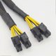 thumbnail image 3 of CPU 8 Pin Female to Dual PCIe 2X 8 Pin (4&4) Male Power Adapter Splitter Cable for Motherboard Power, 3 of 5