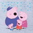 thumbnail image 2 of CafePress - Peppa Pig Family Laughing - Cute Infant Baby Football Bodysuit, 2 of 3