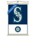 thumbnail image 3 of MLB Seattle Mariners - Logo 22 Wall Poster with Magnetic Frame, 22.375" x 34", 3 of 6