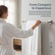 thumbnail image 3 of unbranded Portatoallas De Pared En Acero Inoxidable Con Extensible Para Varias Toallas En, 3 of 8