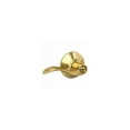 thumbnail image 5 of Schlage F40VACC605 Accent Privacy Lever, Bright Brass, 5 of 8
