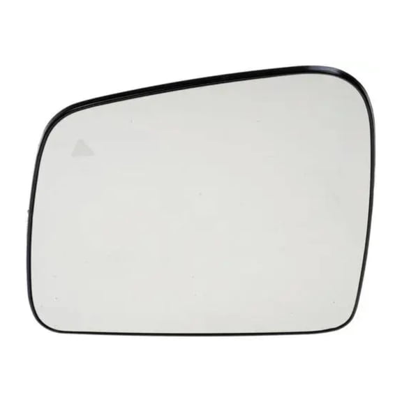 KarParts360 For Jeep Grand Cherokee 2011-2022 Door Mirror Glass Driver Side | Heated | Plastic, Snap On Attachment | Black | Electric Mirror Adjustment | 7 Inches Diameter