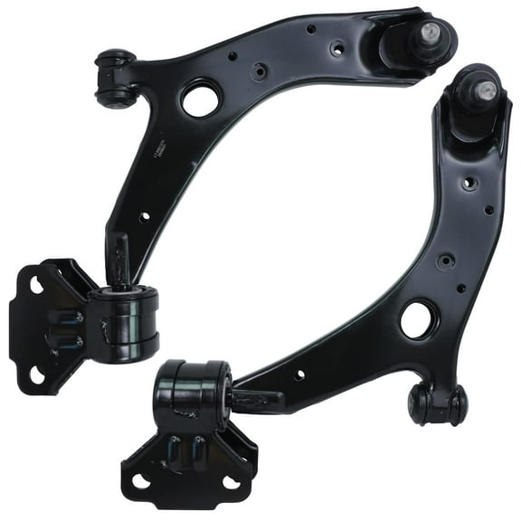 Detroit Axle - Pair Front Control Arms for 2010-2013 Mazda 3 [3 Sport] 2011 2012 Lower Control Arms with Ball Joints Assembly Replacement