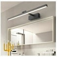thumbnail image 3 of Modern LED Bathroom Vanity Light Above Mirror, Stainless Steel Rotatable Light Wall Sconce Vanity Makeup Lighting，Black，Three Color Changing Light CR, 3 of 5