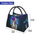 thumbnail image 2 of Fotbe Magic Mushrooms ,Fireflies Bolsa Térmica Portátil con Estampado, Bolsa de Entrega de Alimentos Aislada, Bolsa Reutilizable de Gran Capacidad para Comidas y Supermercado, 2 of 6