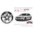 thumbnail image 2 of 20" NEW Single FRONT 20X8.5 Machined Black Wheel for BWM 6-Series 7-Series 2016-2020 OEM Design Replacement Rim, 2 of 5