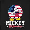 thumbnail image 3 of Disney - All American Mickey - Men's Crew Neck Fleece Pullover, 3 of 5