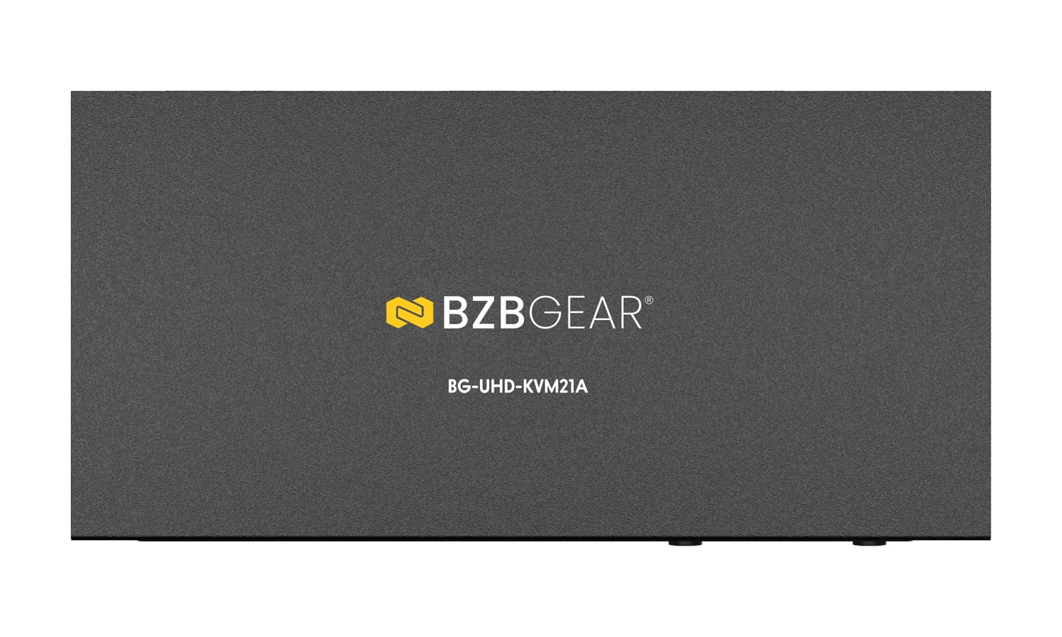 BZBGEAR 2x1 4K UHD KVM Switcher with USB 2.0 Ports for Peripherals and Audio Support